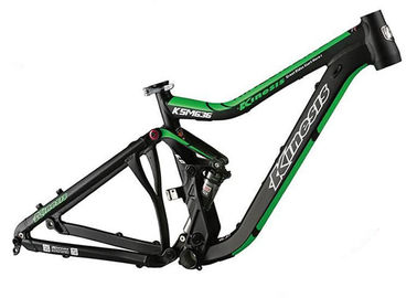 Porcellana Lega di alluminio struttura del peso leggero colore nero/verde di tutta la struttura del mountain bike fornitore