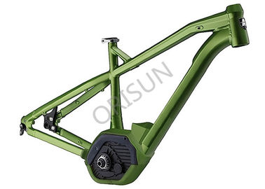 Porcellana Sospensione completa elettrica di alluminio verde a 27,5 pollici di pagina XC Hardtail della bici fornitore
