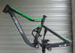 Lega di alluminio struttura del peso leggero colore nero/verde di tutta la struttura del mountain bike fornitore