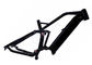 Struttura completa della bici della lega di alluminio della sospensione, struttura della bicicletta del nero di viaggio di 140 millimetri fornitore