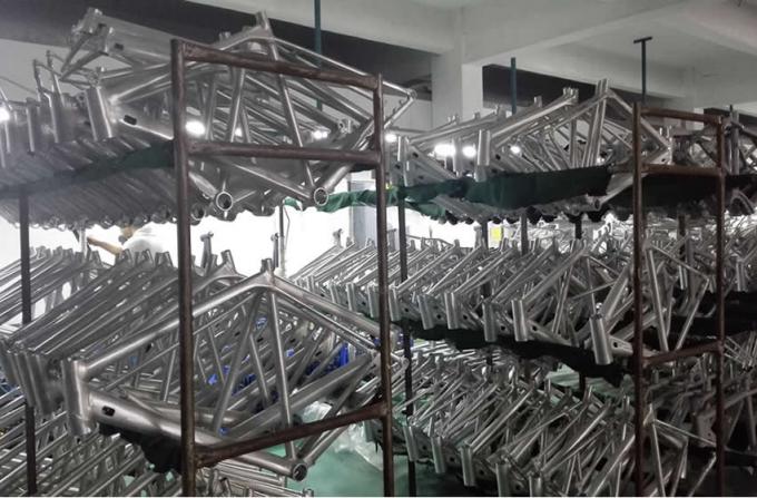 alluminio pieno elettrico Am/Enduro Bafang 1000w Ebike della struttura della bici della sospensione 27.5er
