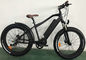 26er bici grassa elettrica di alluminio, mezza bici elettrica del nero 1000w dell'azionamento fornitore