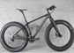 Pittura su misura struttura grassa completa nera della bici della fibra del carbonio per la bici della neve fornitore